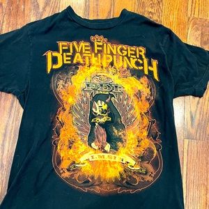 Five Finger Deathpunch Mens Shirt Lg I.M. Sin Metal Death Punch